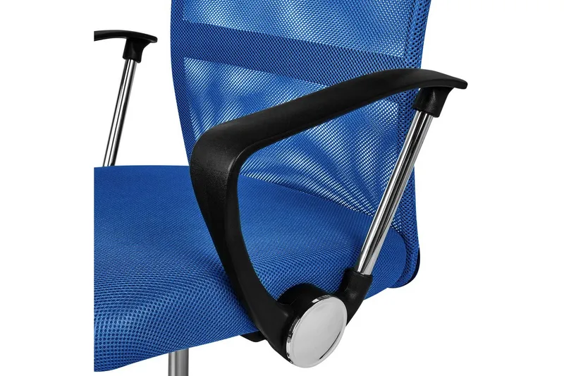 Kontorstol Best Blå/Sølv/Blå - Blå/Sølv/Blå - Møbler - Stoler - Kontorstol & skrivebordsstol