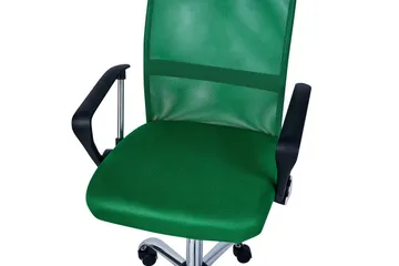 Kontorstol Best Grønn/sølv/svart - Grønn/sølv/svart - Møbler - Stoler - Kontorstol & skrivebordsstol