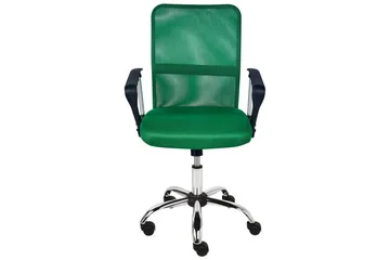 Kontorstol Best Grønn/sølv/svart - Grønn/sølv/svart - Møbler - Stoler - Kontorstol & skrivebordsstol