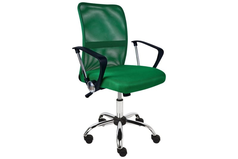 Kontorstol Best Grønn/sølv/svart, Grønn/sølv/svart