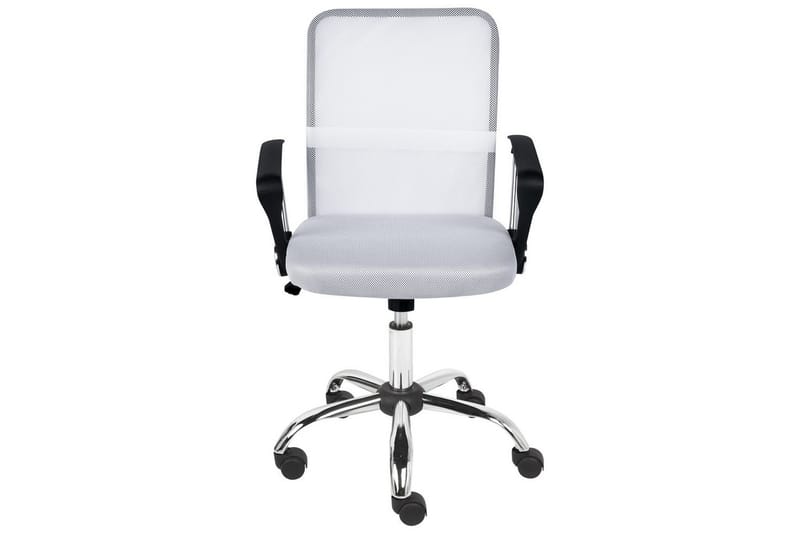 Kontorstol Best Hvit/Sølv/Svart/Grå - Hvit/Sølv/Svart/Grå - Møbler - Stoler - Kontorstol & skrivebordsstol