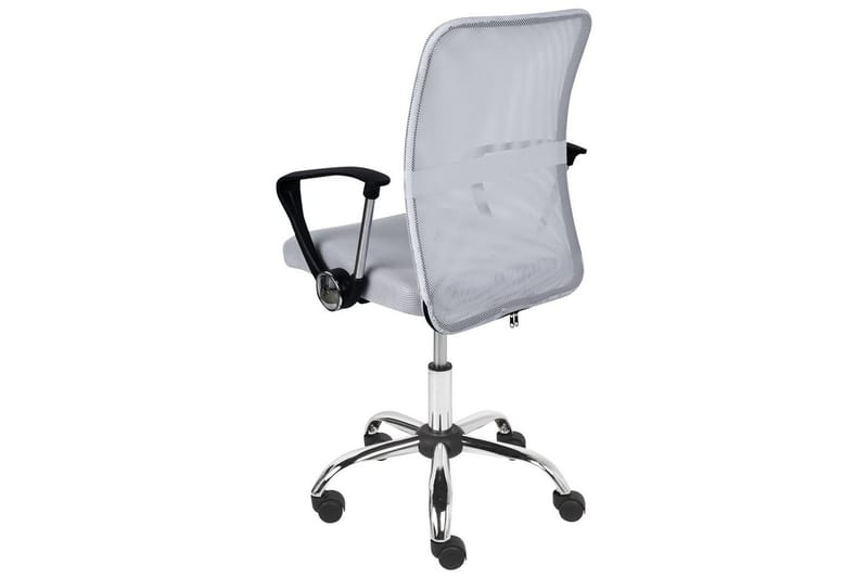 Kontorstol Best Hvit/Sølv/Svart/Grå - Hvit/Sølv/Svart/Grå - Møbler - Stoler - Kontorstol & skrivebordsstol
