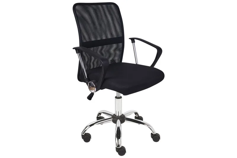 Kontorstol Best Svart/Sølv, Svart/Sølv