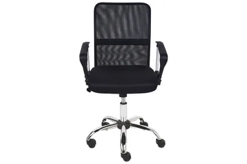 Kontorstol Best Svart/Sølv - Svart/Sølv - Møbler - Stoler - Kontorstol & skrivebordsstol