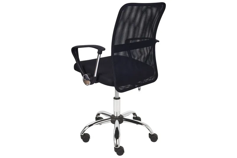 Kontorstol Best Svart/Sølv - Svart/Sølv - Møbler - Stoler - Kontorstol & skrivebordsstol
