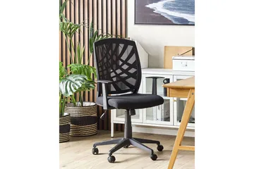 Kontorstol Bonny Svart - Svart - Møbler - Stoler - Kontorstol & skrivebordsstol