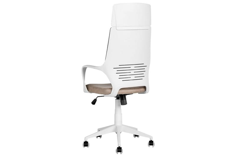 Kontorstol Delight Beige/hvit - Beige/hvit - Møbler - Stoler - Kontorstol & skrivebordsstol