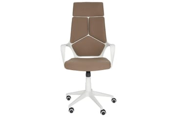 Kontorstol Delight Brun/Hvit - Brun/Hvit - Møbler - Stoler - Kontorstol & skrivebordsstol
