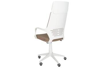 Kontorstol Delight Brun/Hvit - Brun/Hvit - Møbler - Stoler - Kontorstol & skrivebordsstol