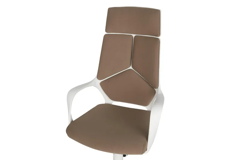 Kontorstol Delight Brun/Hvit - Brun/Hvit - Møbler - Stoler - Kontorstol & skrivebordsstol