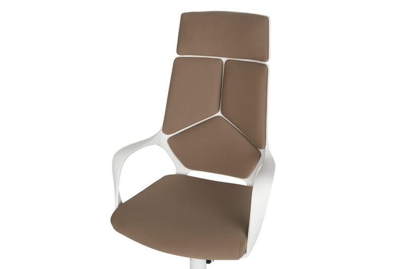 Kontorstol Delight Brun/Hvit - Brun/Hvit - Møbler - Stoler - Kontorstol & skrivebordsstol