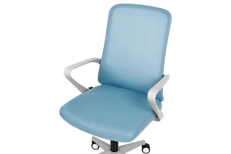 Kontorstol Expert Blå/Hvit - Blå/Hvit - Møbler - Stoler - Kontorstol & skrivebordsstol