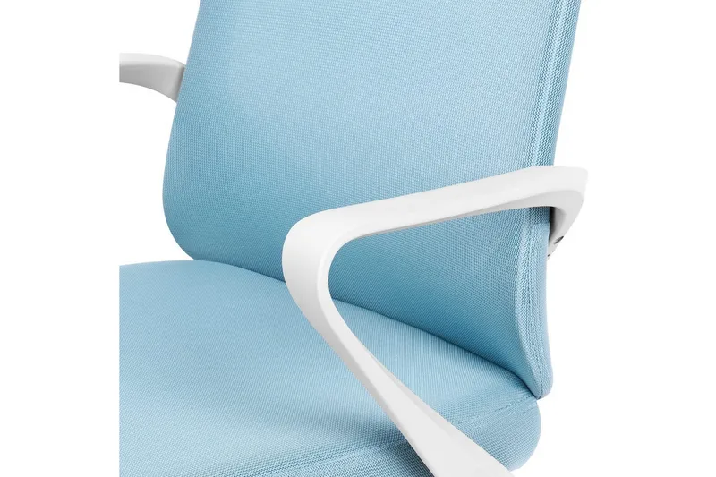 Kontorstol Expert Blå/Hvit - Blå/Hvit - Møbler - Stoler - Kontorstol & skrivebordsstol