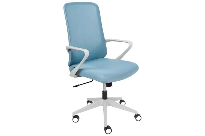Kontorstol Expert Blå/Hvit, Blå/Hvit