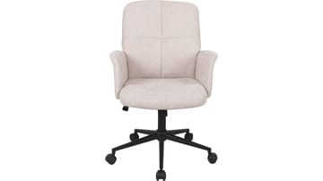 Kontorstol Fjärde i Stoff - Beige - Møbler - Stoler - Kontorstol & skrivebordsstol