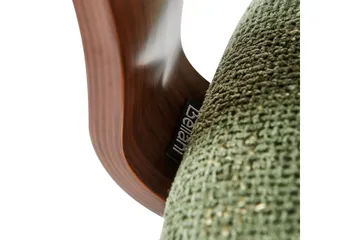 Kontorstol Gunnison - Grønt, mørkt treverk - Møbler - Stoler - Kontorstol & skrivebordsstol