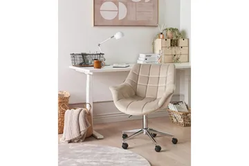 Kontorstol Labelle Beige - Beige - Møbler - Stoler - Kontorstol & skrivebordsstol