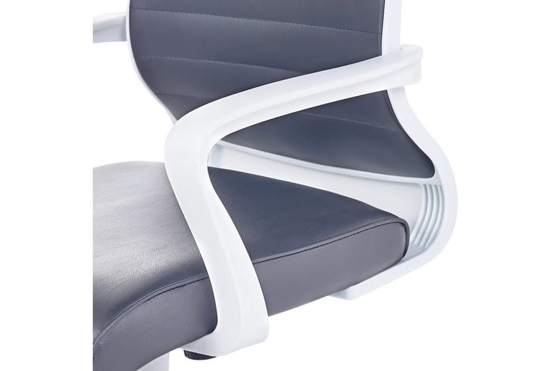 Kontorstol Leader Grå/hvit - Grå/hvit - Møbler - Stoler - Kontorstol & skrivebordsstol