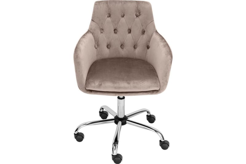 Kontorstol Loft24 Kontorstol Perry taupe Taupe - Møbler - Stoler - Kontorstol & skrivebordsstol