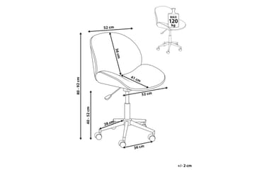 Kontorstol Menesha - Møbler - Stoler - Kontorstol & skrivebordsstol