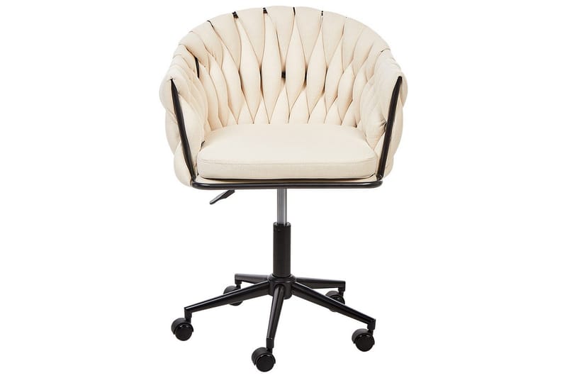 Kontorstol Milan Beige/svart - Beige/svart - Møbler - Stoler - Kontorstol & skrivebordsstol