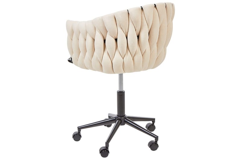 Kontorstol Milan Beige/svart - Beige/svart - Møbler - Stoler - Kontorstol & skrivebordsstol