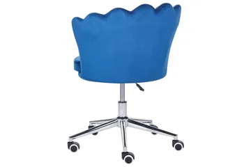 Kontorstol Monticello Blå/Svart/Sølv - Blå/Svart/Sølv - Møbler - Stoler - Kontorstol & skrivebordsstol