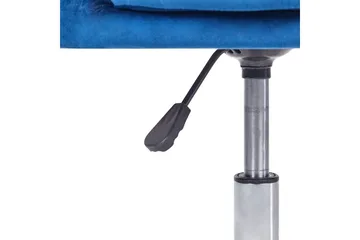 Kontorstol Monticello Blå/Svart/Sølv - Blå/Svart/Sølv - Møbler - Stoler - Kontorstol & skrivebordsstol