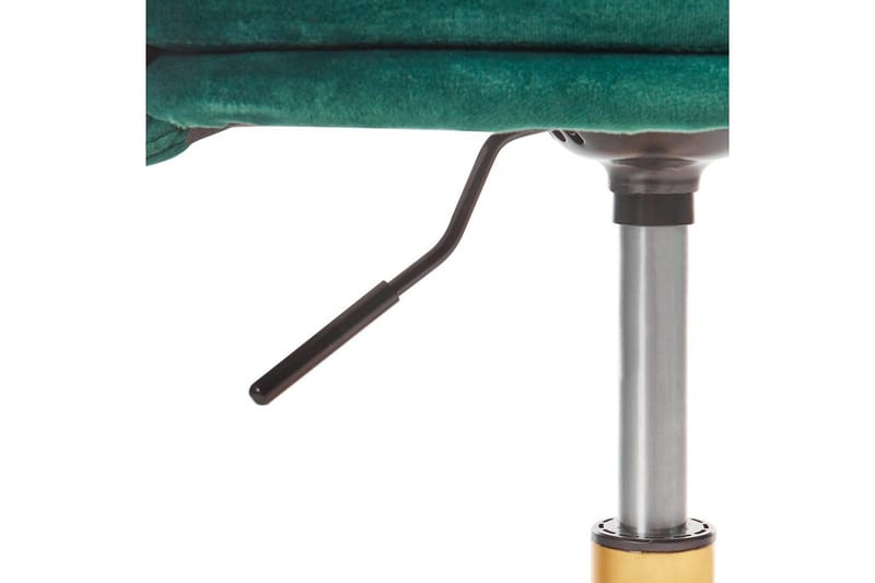 Kontorstol Monticello Grønn/gull/svart - Grønn/gull/svart - Møbler - Stoler - Kontorstol & skrivebordsstol