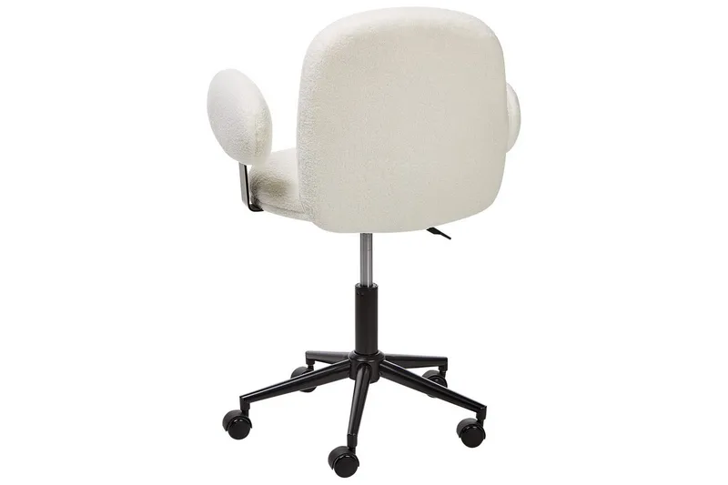 Kontorstol Moraga Hvit/Svart - Hvit/Svart - Møbler - Stoler - Kontorstol & skrivebordsstol