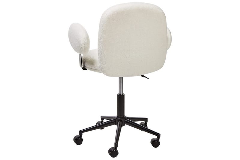 Kontorstol Moraga Hvit/Svart - Hvit/Svart - Møbler - Stoler - Kontorstol & skrivebordsstol
