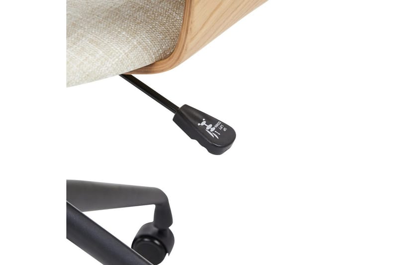 Kontorstol Novato - Lyst tre, beige - Møbler - Stoler - Kontorstol & skrivebordsstol