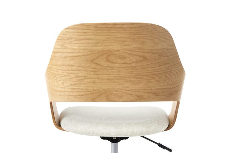 Kontorstol Novato - Lyst tre, beige - Møbler - Stoler - Kontorstol & skrivebordsstol