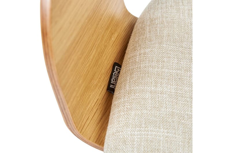 Kontorstol Novato - Lyst tre, beige - Møbler - Stoler - Kontorstol & skrivebordsstol