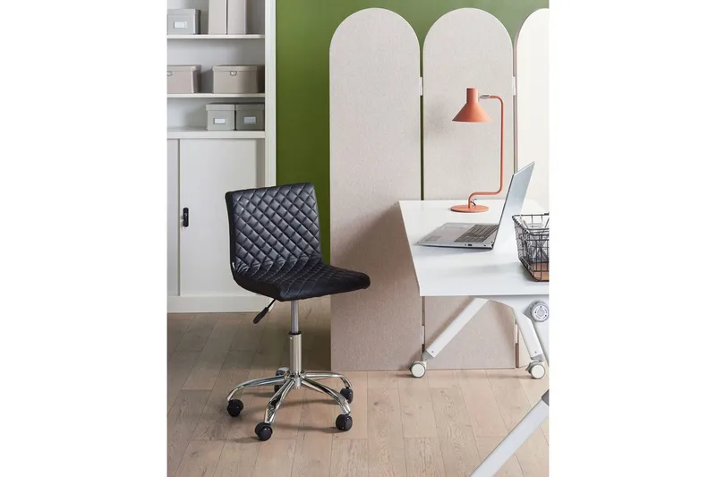 Kontorstol Orlando Svart - Svart - Møbler - Stoler - Kontorstol & skrivebordsstol
