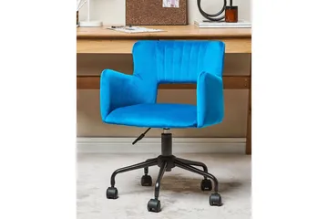 Kontorstol Sanilac Blå - Blå - Møbler - Stoler - Kontorstol & skrivebordsstol