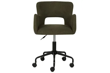 Kontorstol Sanilac Grønn/svart - Grønn/svart - Møbler - Stoler - Kontorstol & skrivebordsstol