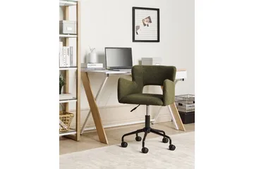 Kontorstol Sanilac Grønn/svart - Grønn/svart - Møbler - Stoler - Kontorstol & skrivebordsstol