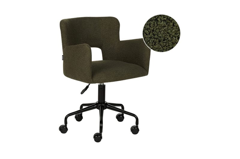 Kontorstol Sanilac Grønn/svart, Grønn/svart