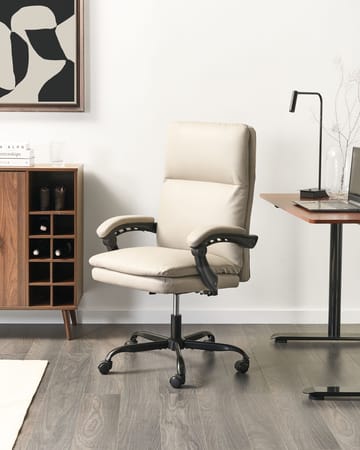 Kontorstol Serene - Lys beige - Møbler - Stoler - Kontorstol & skrivebordsstol