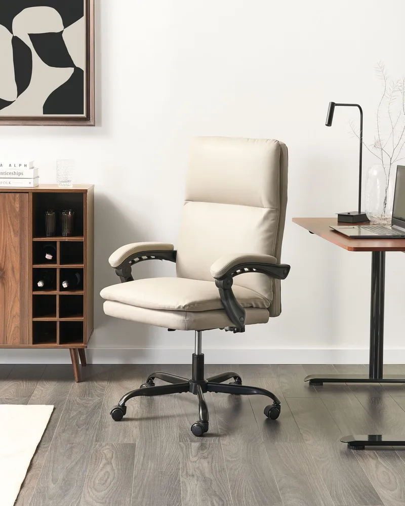 Kontorstol Serene - Lys beige - Møbler - Stoler - Kontorstol & skrivebordsstol