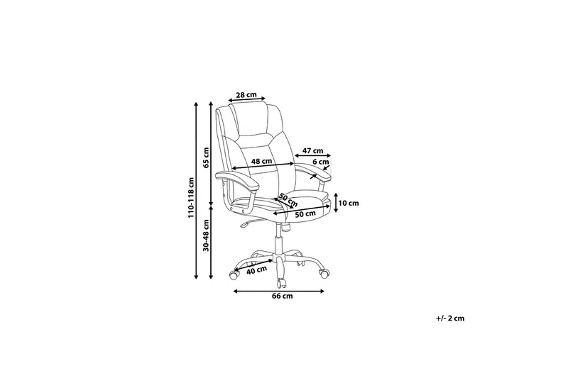 Advance Kontorstol - Beige - Møbler - Stoler - Kontorstol & skrivebordsstol