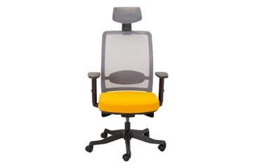 Anggun Kontorstol - Gul/Grå - Møbler - Stoler - Kontorstol & skrivebordsstol