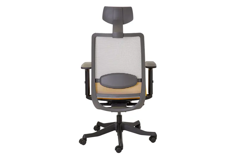 Anggun Kontorstol - Gul/Grå - Møbler - Stoler - Kontorstol & skrivebordsstol