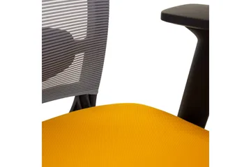 Anggun Kontorstol - Gul/Grå - Møbler - Stoler - Kontorstol & skrivebordsstol