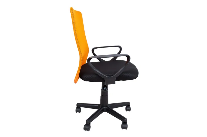 Belinda Kontorstol Svart/Oransje - Møbler - Stoler - Kontorstol & skrivebordsstol