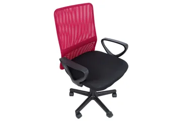 Belinda Kontorstol Svart/Rød - Møbler - Stoler - Kontorstol & skrivebordsstol