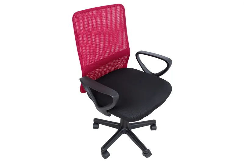 Belinda Kontorstol Svart/Rød - Møbler - Stoler - Kontorstol & skrivebordsstol