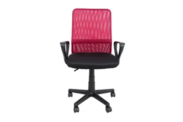 Belinda Kontorstol Svart/Rød - Møbler - Stoler - Kontorstol & skrivebordsstol