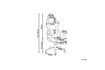 Brunnevik Gamingstol - Gul - Møbler - Stoler - Kontorstol & skrivebordsstol